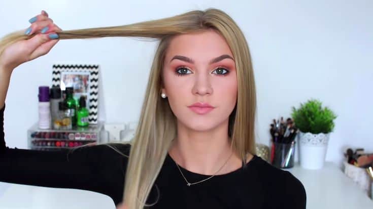 A-Half-up-half-down-top-knot-bun​-easy-summer-hairstyles-TodayWeDate.com-1