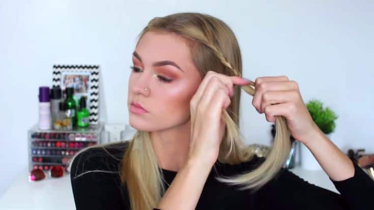 A-Half-up-half-down-top-knot-bun​-easy-summer-hairstyles-TodayWeDate.com-3