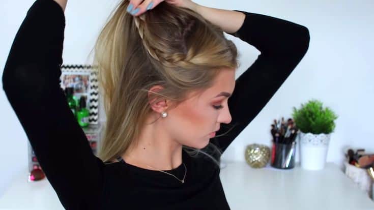 A-Half-up-half-down-top-knot-bun​-easy-summer-hairstyles-TodayWeDate.com-5