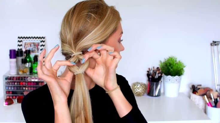 A-faux-fishtail-braid​-for-the-summer-todaywedate.com-5