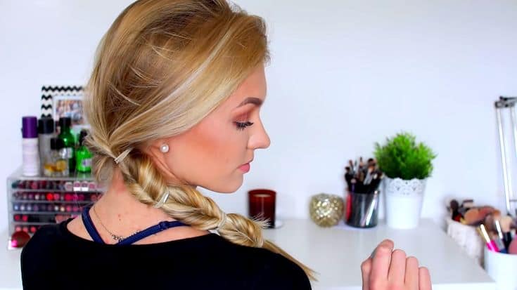 A-faux-fishtail-braid​-for-the-summer-todaywedate.com-8