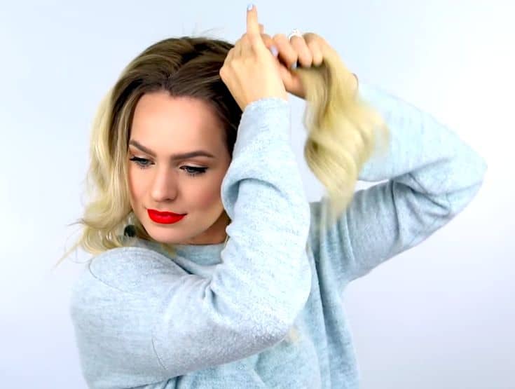 A-quick-and-fun-double-bun-hairstyle​-todaywedate.com-1