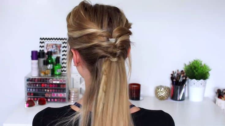 An-Elegant-no-braid-half-up-half-down-hairstyle​-4