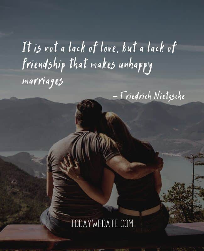 Married Couple Inspirational Quotes About Marriage