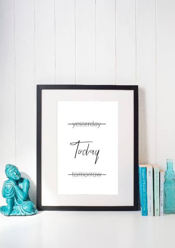 [Wall art 5 x 7]today-2