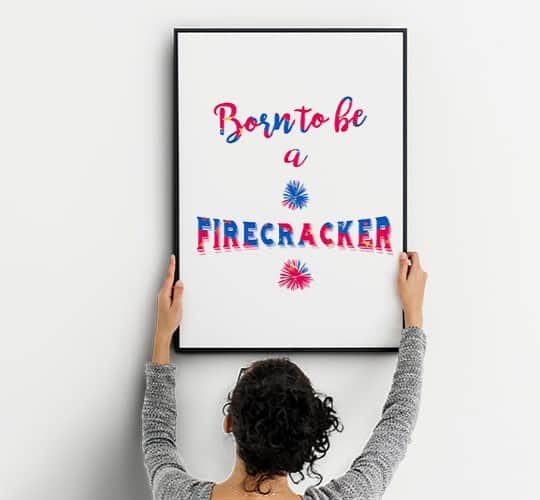 born to be a firecracker-4th of july wall art-00003