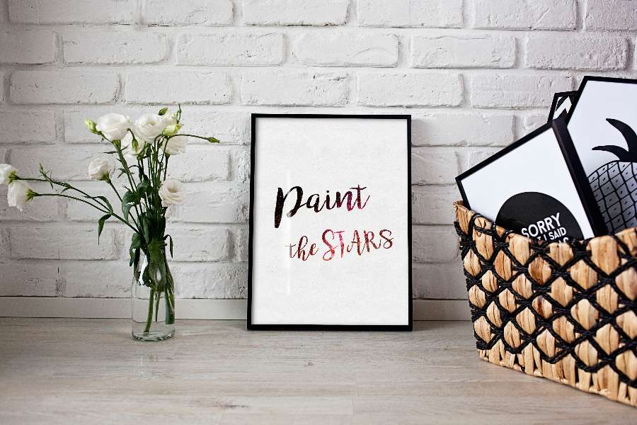 paint the stars wall art- for dorm room-kitchen-living room-bedroom-5